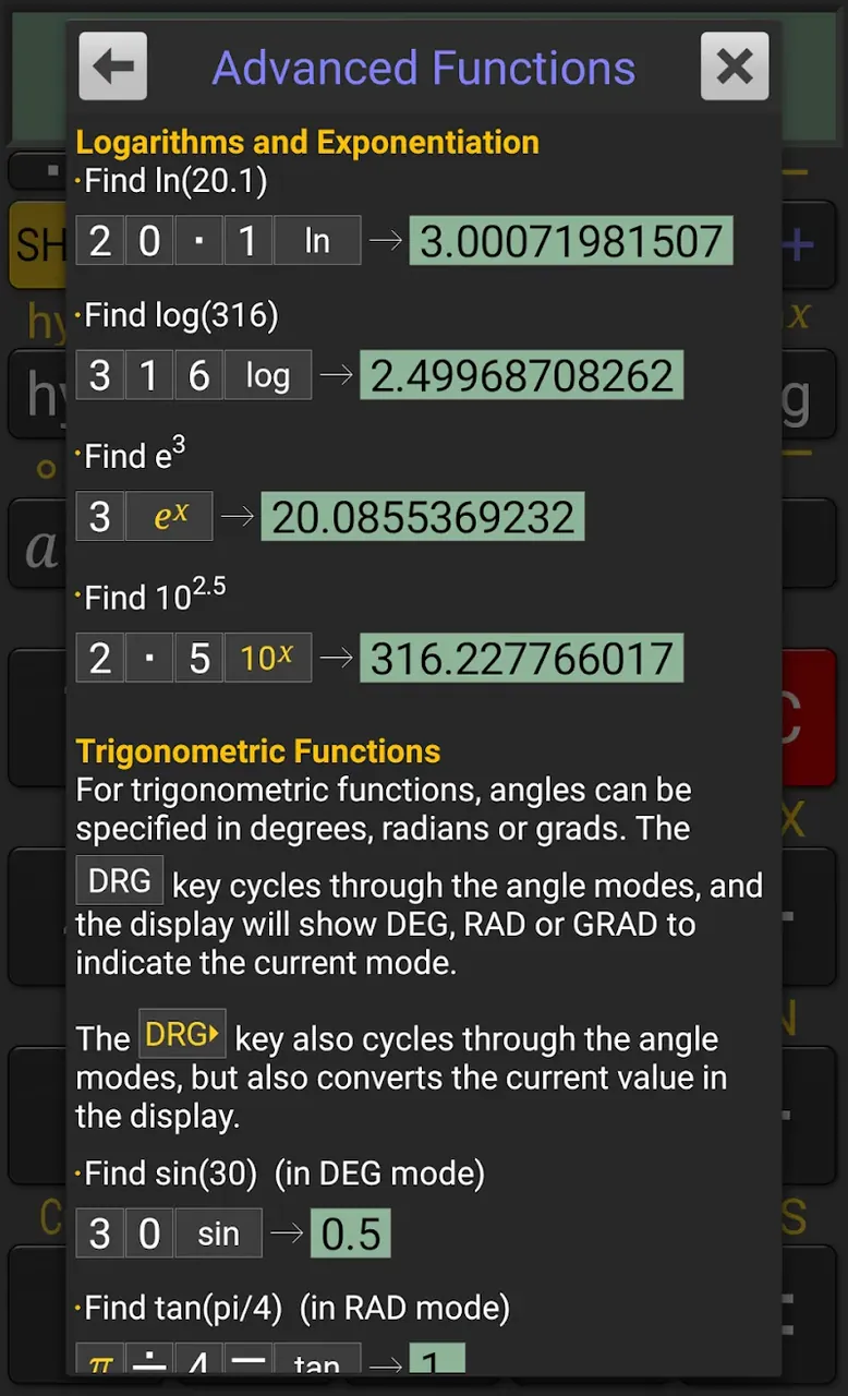 RealCalc screenshot 6
