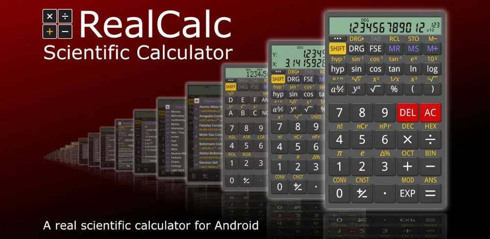 RealCalc screenshot 1