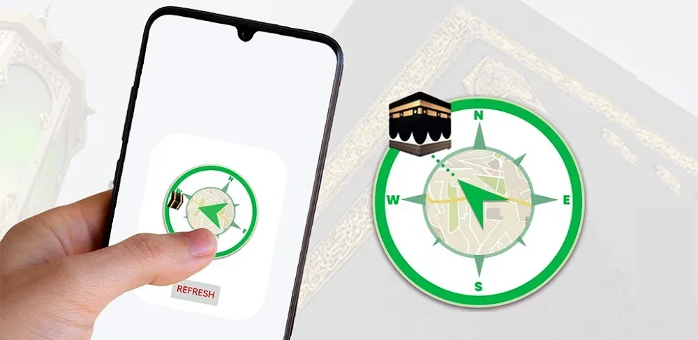 Qibla Finder screenshot 1