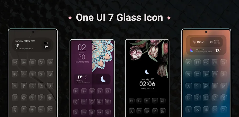 One UI 7 Glass Icons screenshot 1