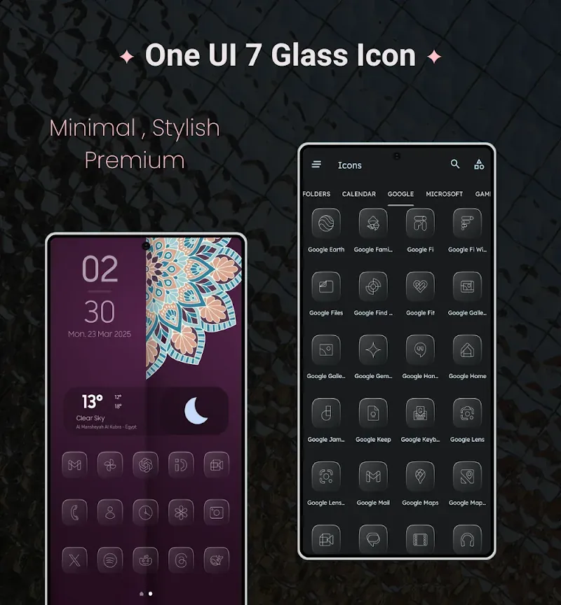 One UI 7 Glass Icons screenshot 3