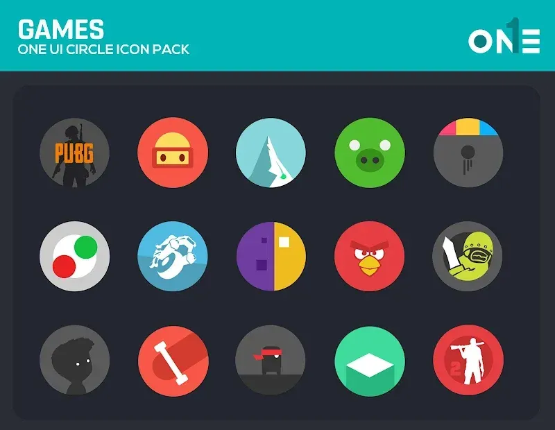 OneUI Circle Icon Pack screenshot 6