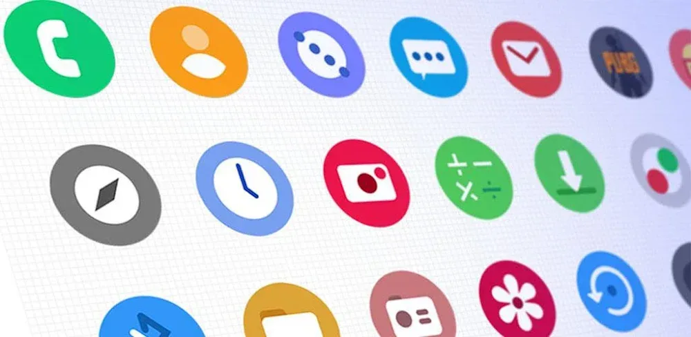 OneUI Circle Icon Pack screenshot 1