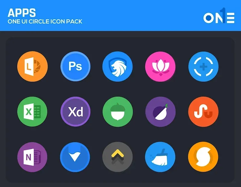 OneUI Circle Icon Pack screenshot 4