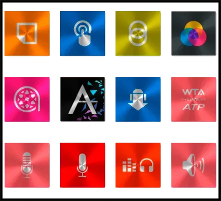 Win Metal - Icon Pack screenshot 3