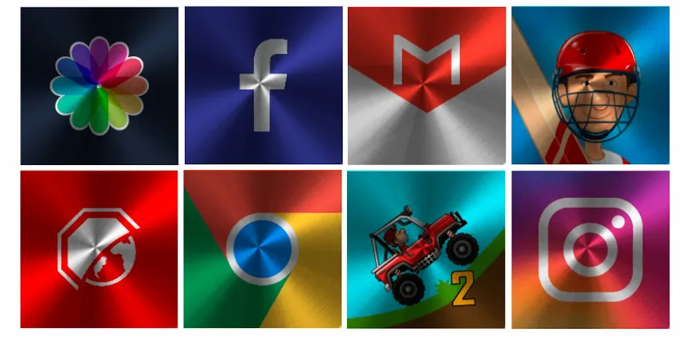 Win Metal - Icon Pack screenshot 1