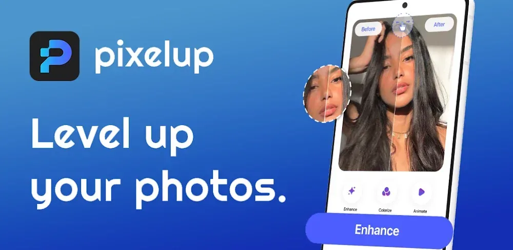 Pixelup - AI Photo Enhancer screenshot 1