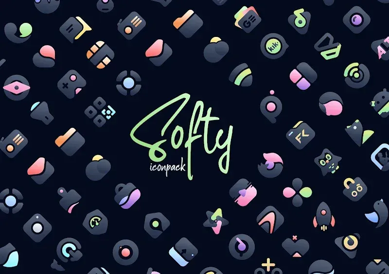Softy Iconpack preview image 2