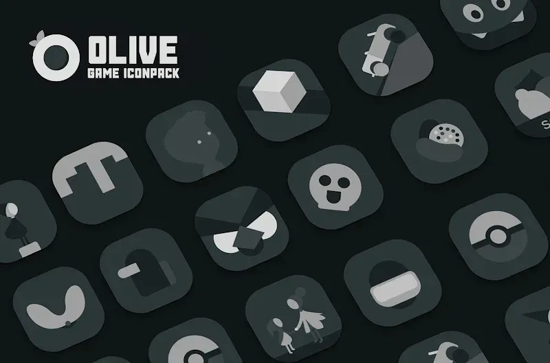 Olive Icon pack screenshot 6