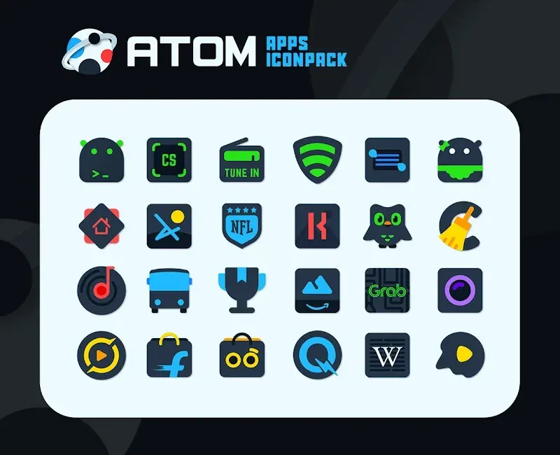 Atom IconPack screenshot 6