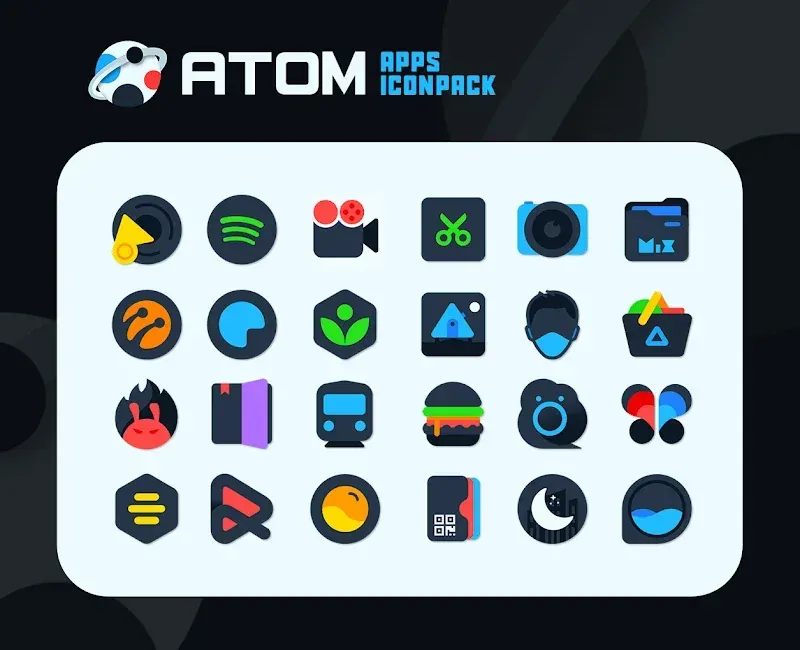 Atom IconPack screenshot 5