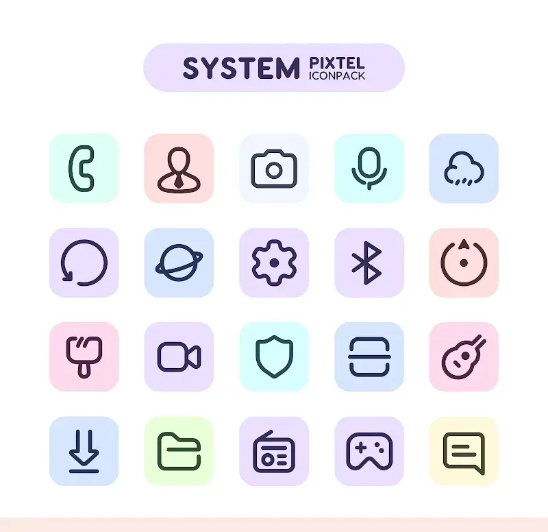 Pixstel IconPack screenshot 3