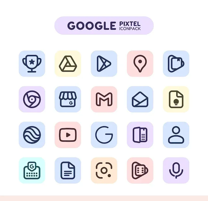 Pixstel IconPack screenshot 4