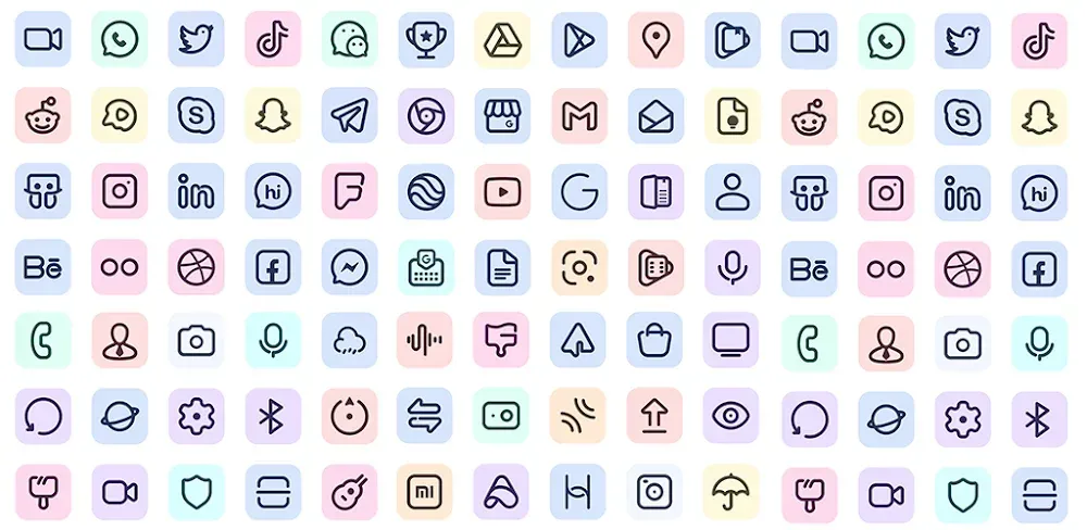 Pixstel IconPack screenshot 1