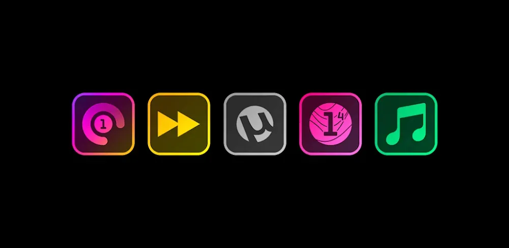 Square Clear - Icon Pack screenshot 1