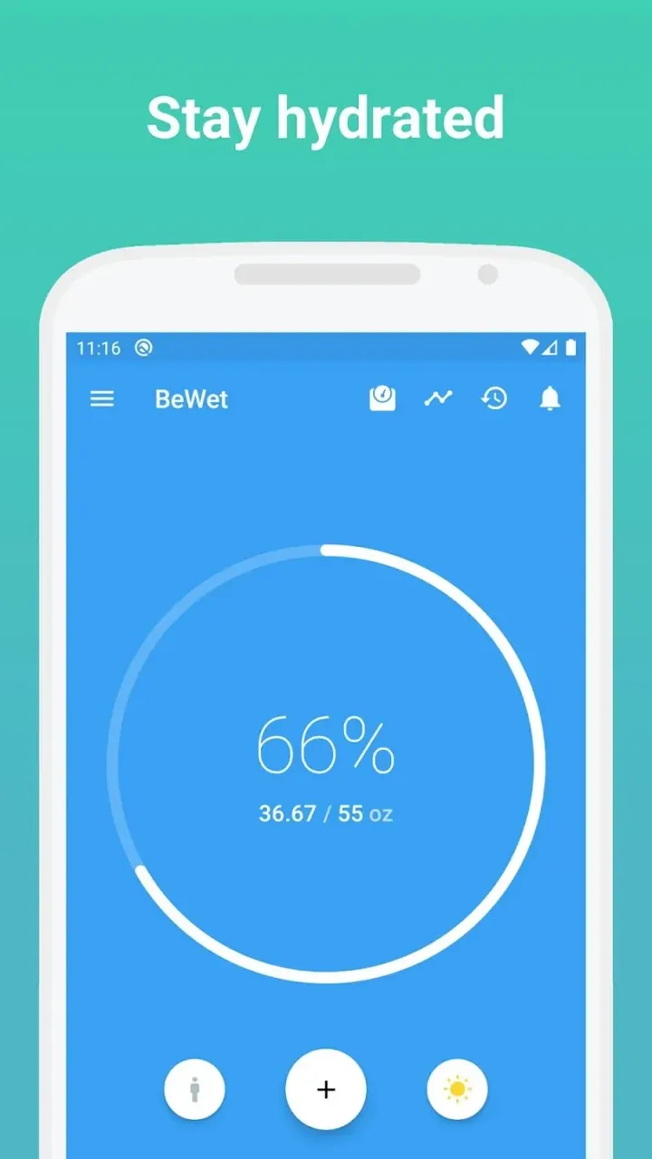 BeWet: Drink Water Reminder screenshot 2