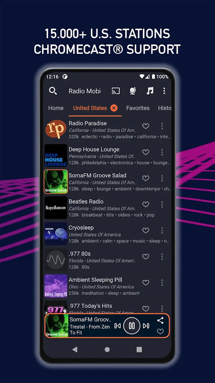 Radio Mobi screenshot 3