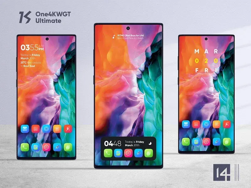 One4KWGT Ultimate: KWGT widget screenshot 5