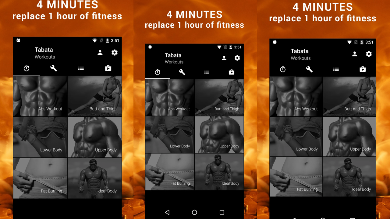 Tabata Training at Home screenshot 1