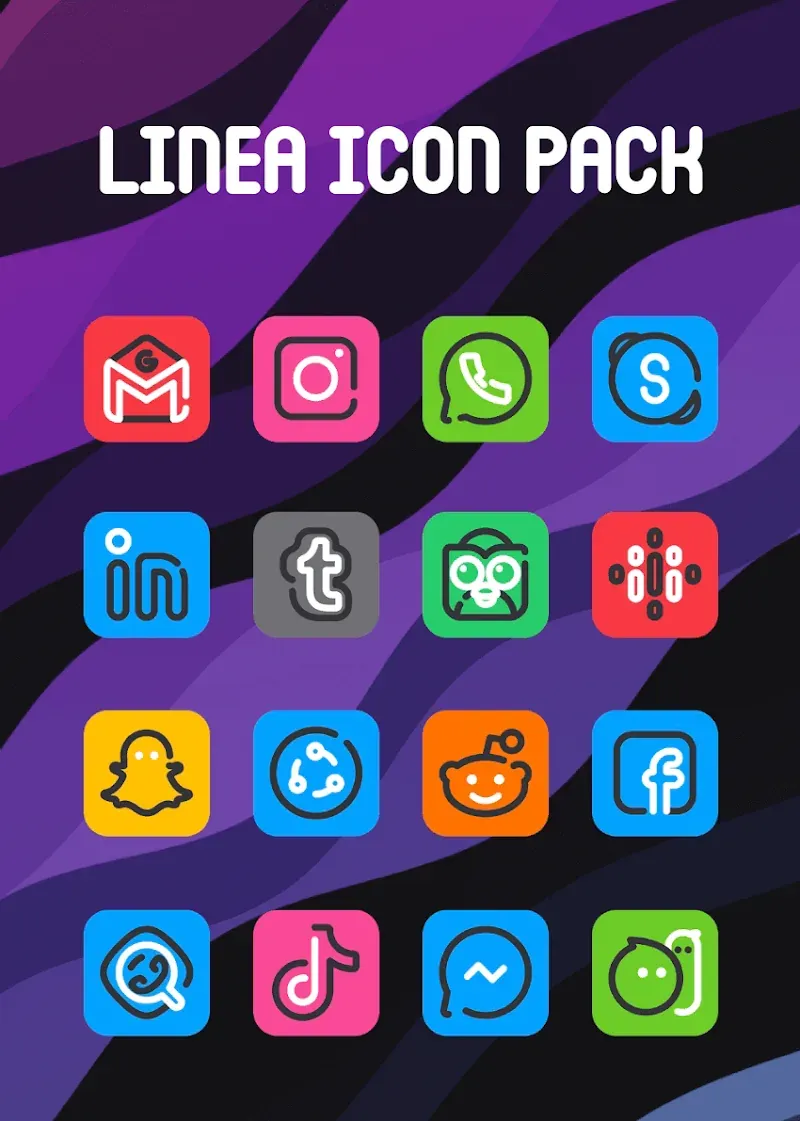 Linea - Icon Pack screenshot 4