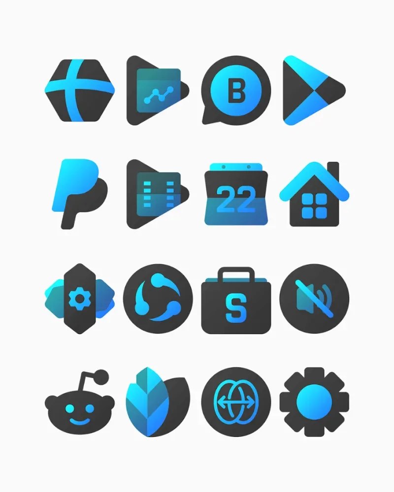 Bluediant - Icon Pack screenshot 5