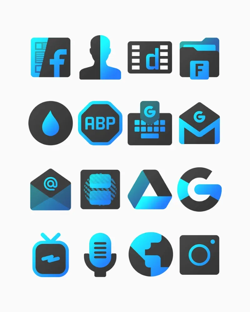 Bluediant - Icon Pack screenshot 3