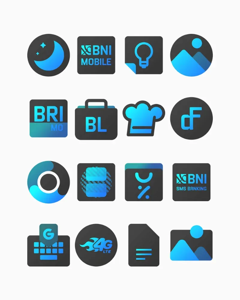 Bluediant - Icon Pack screenshot 2