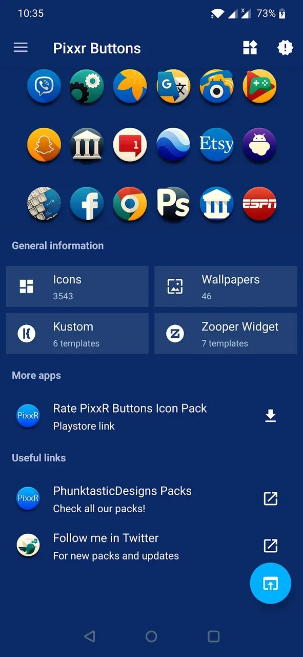 PixxR Buttons Icon Pack screenshot 3