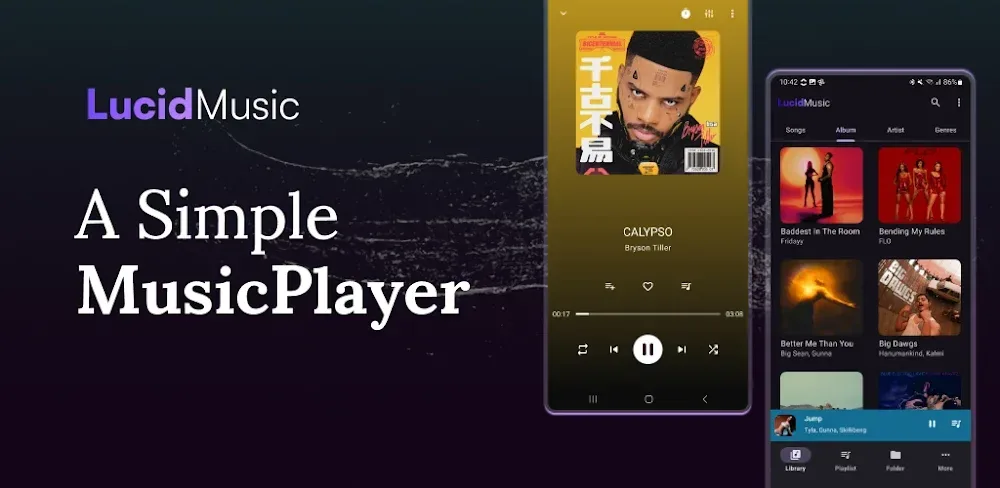 Lucid Music Player screenshot 1