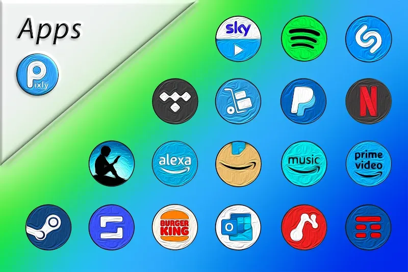 Pixly Paint - Icon Pack screenshot 5