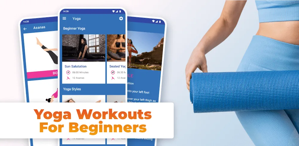 Yoga Daily Workout + Meditation screenshot 1
