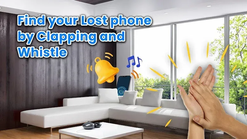 Find My Phone By Clap Whistle screenshot 2