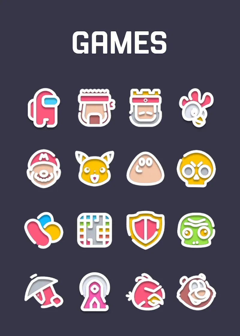 PasteLina - Icon Pack screenshot 5