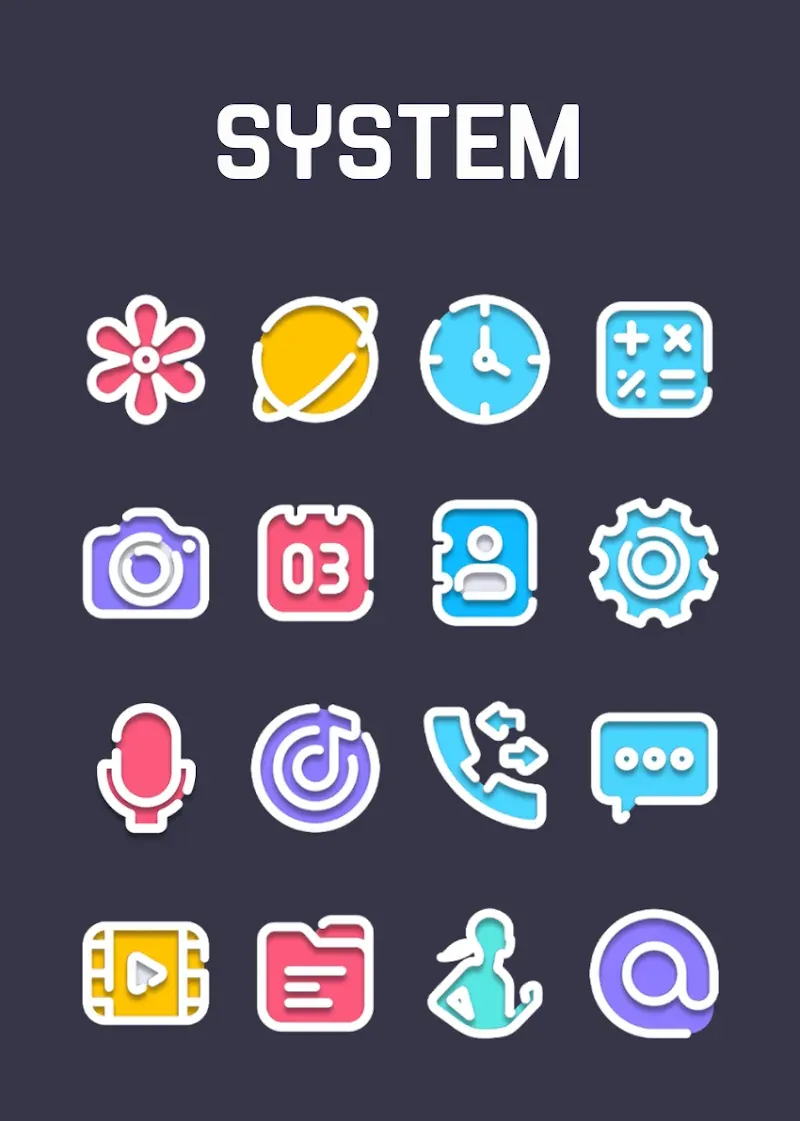 PasteLina - Icon Pack screenshot 3