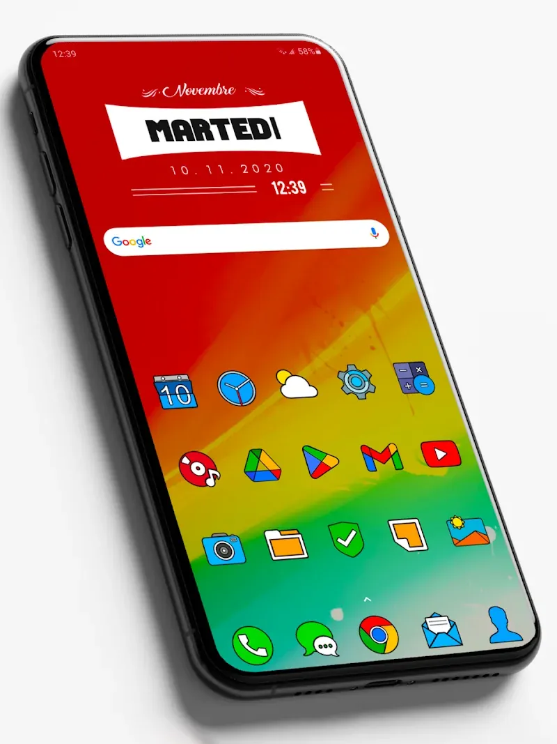 Crispy HD - Icon Pack screenshot 2