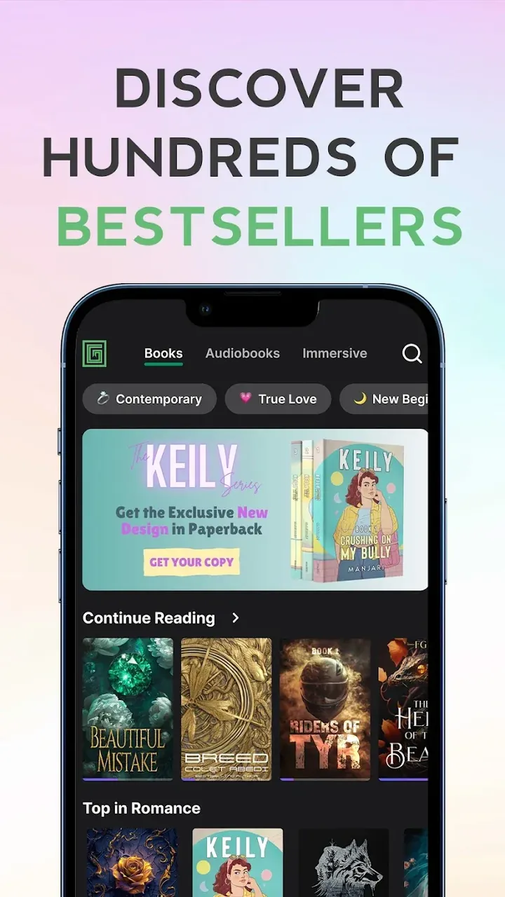 Galatea: Books & Audiobooks screenshot 2