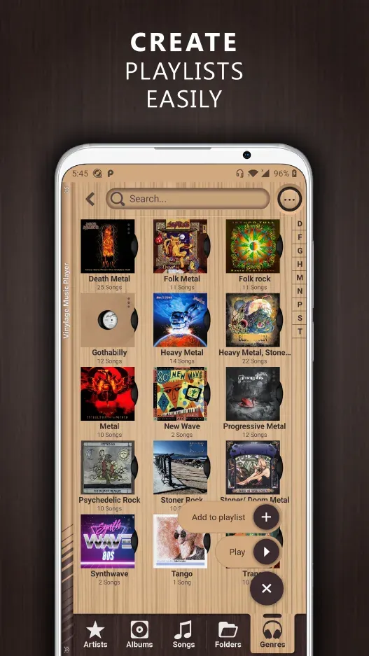 Vinylage Audio Player screenshot 4