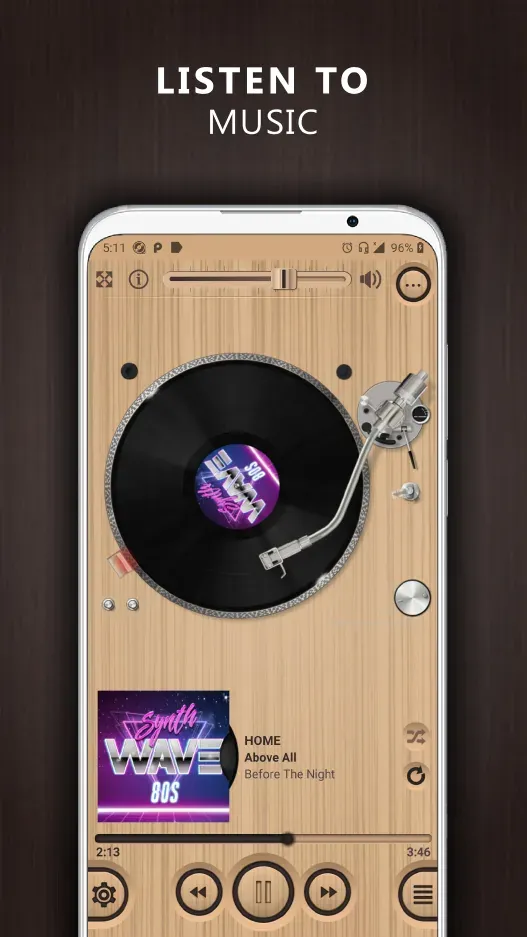 Vinylage Audio Player screenshot 2