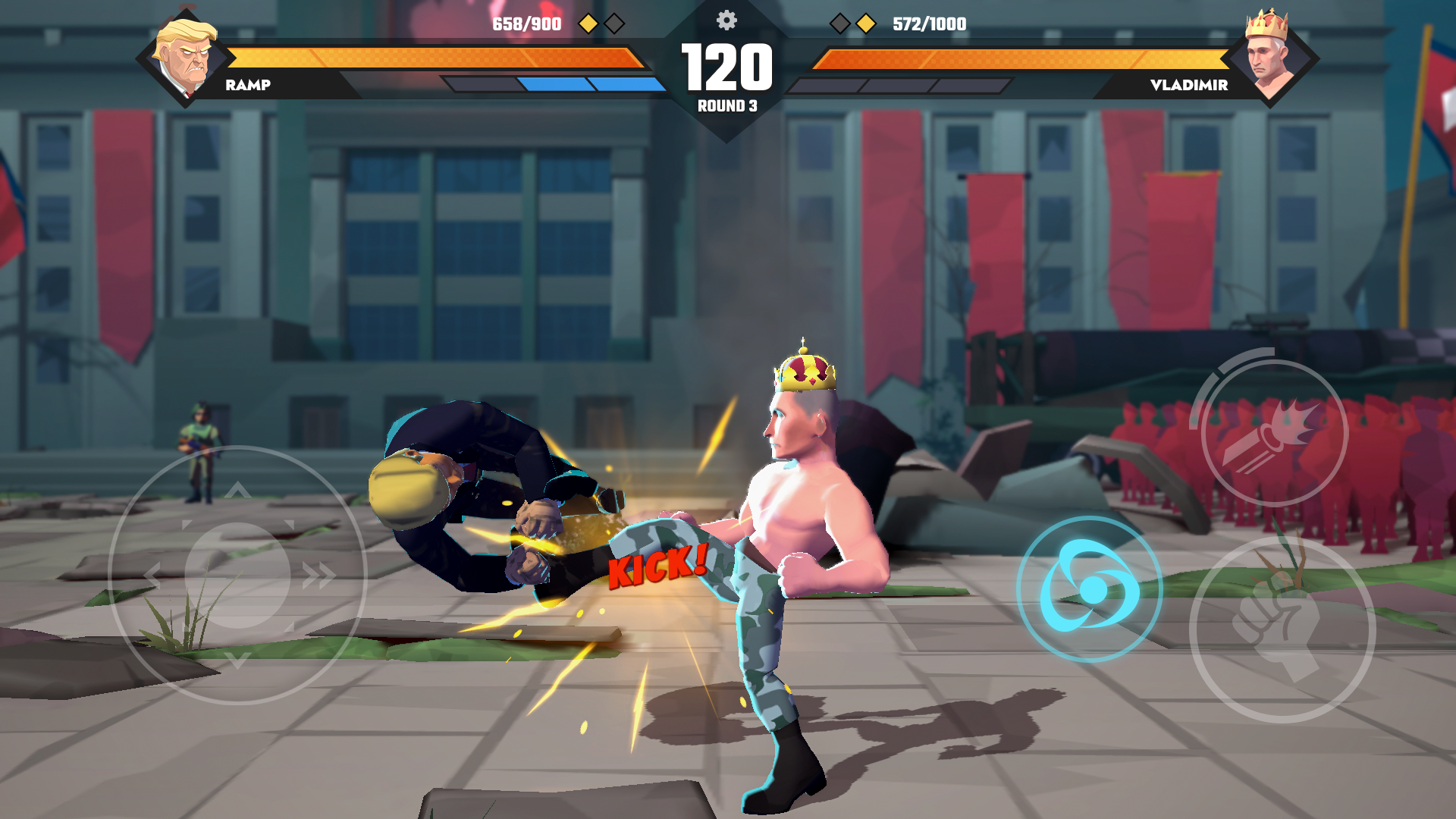 President Punch: Fighting Game screenshot 2