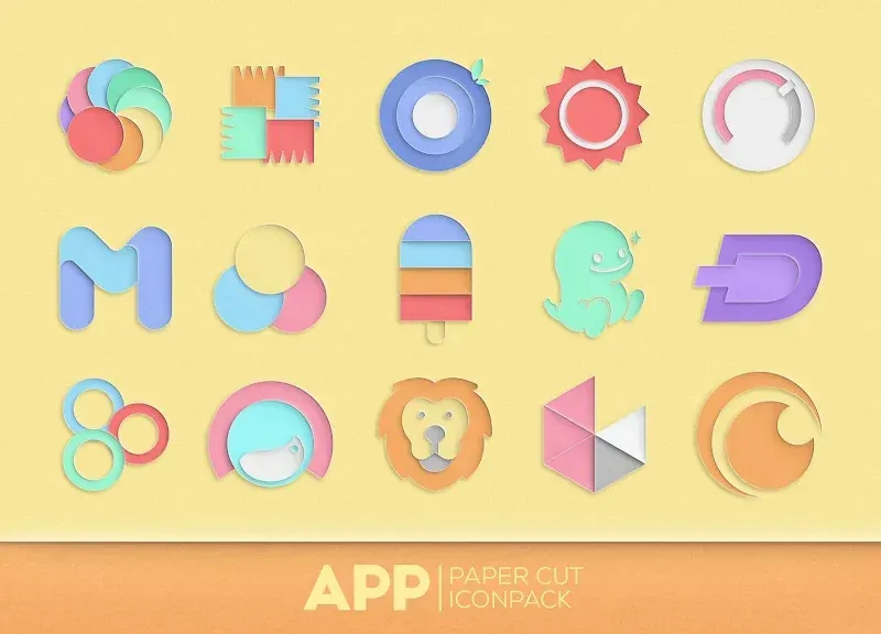 PaperCut Iconpack preview 5