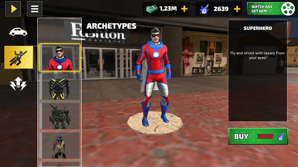 Rope Hero: Vice Town in-game preview 4