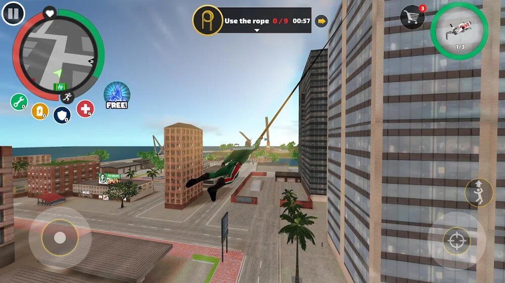 Rope Hero: Vice Town gameplay snapshot 3
