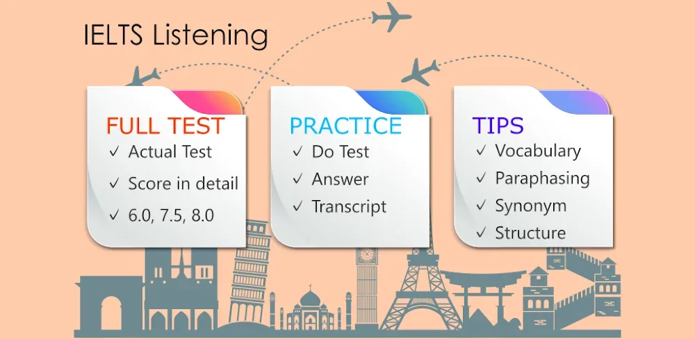 IELTS Listening screenshot 1