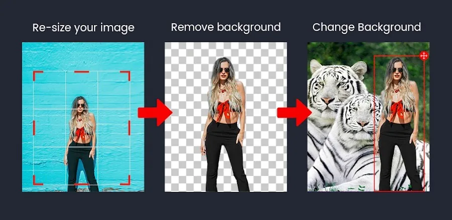Photo Background Changer: Edit screenshot 1