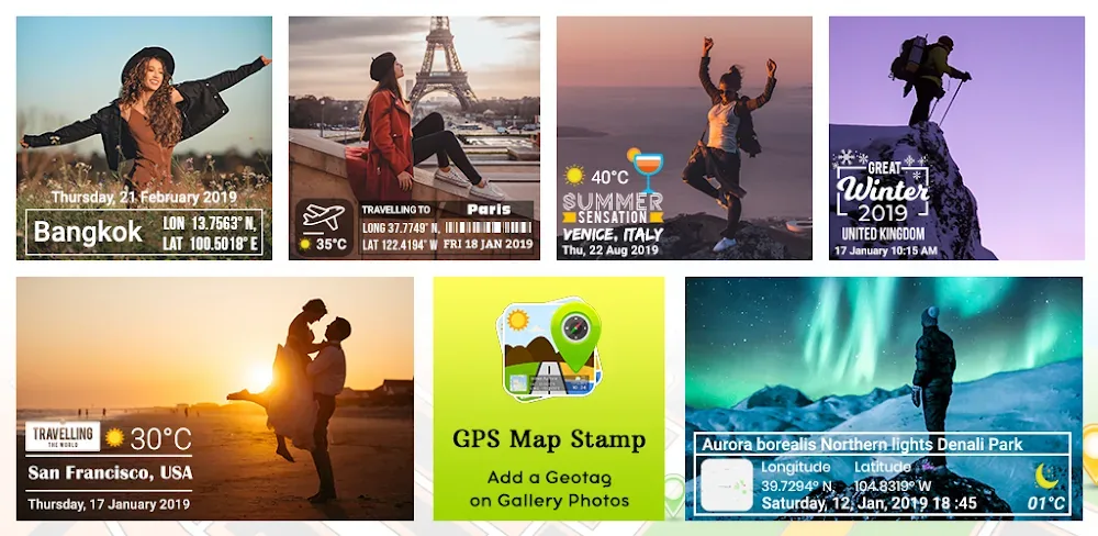 GPS Map Stamp Camera screenshot 1
