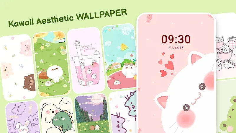 Kawaii Aesthetic Wallpaper screenshot 2