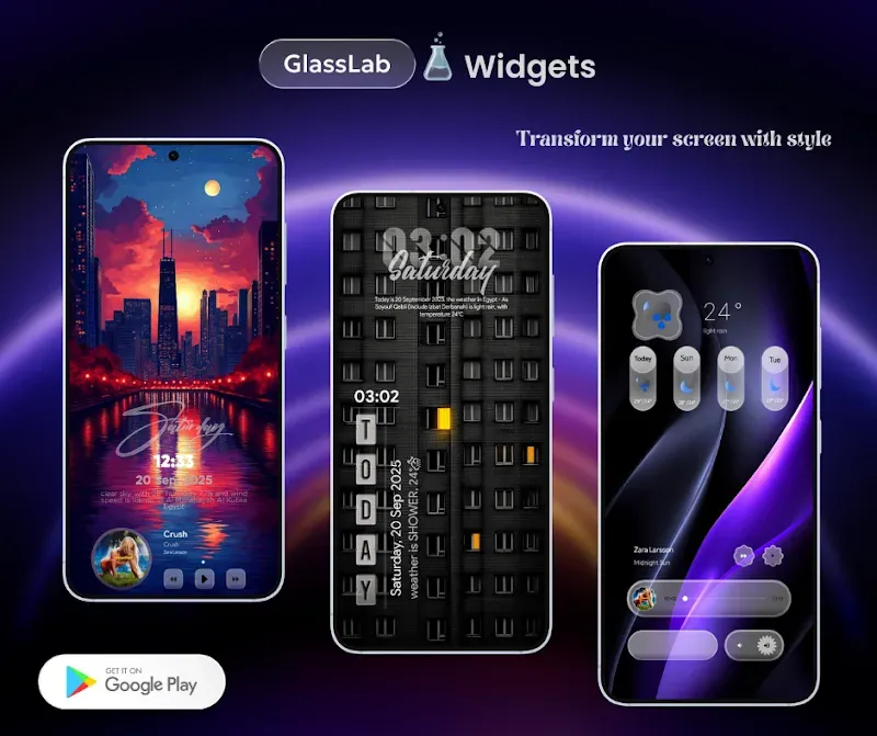 GlassLab Widgets screenshot 5