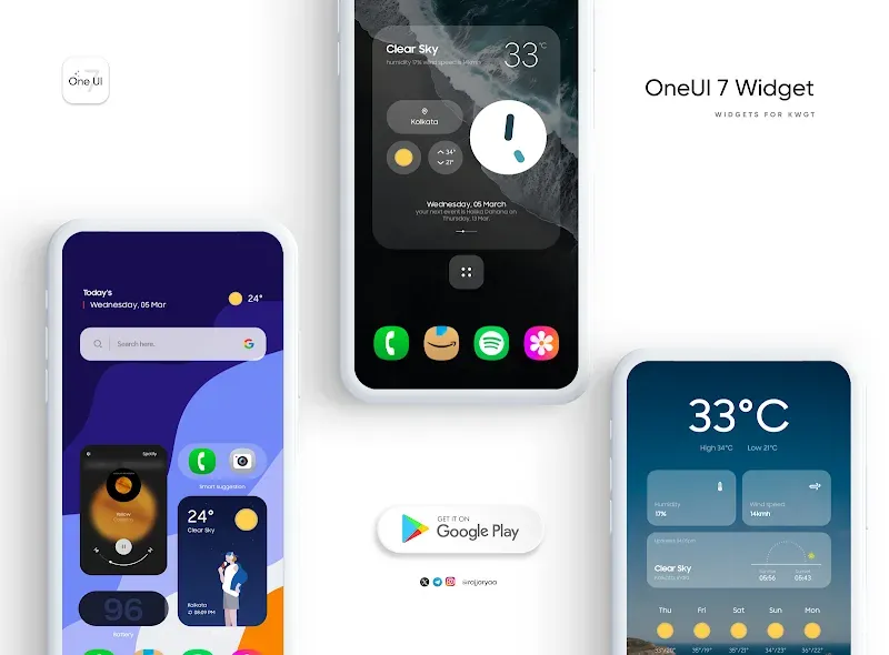 One UI 7 Widget for KWGT screenshot 3
