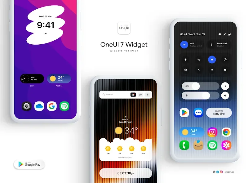 One UI 7 Widget for KWGT screenshot 6
