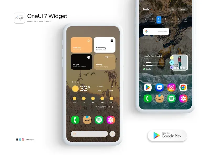 One UI 7 Widget for KWGT screenshot 5